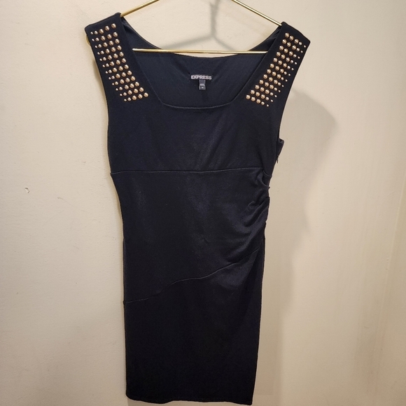 Express Dresses & Skirts - EXPRESS black Bodycon Sleevesless Dress size 10